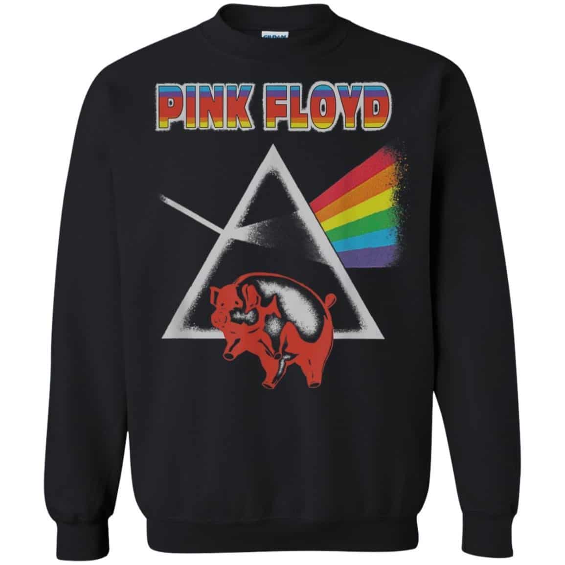 Pink Floyd Retro Dark Side of the Moon Pig Shirt Gift for Men Women Fans Gift for Men Women Fans
