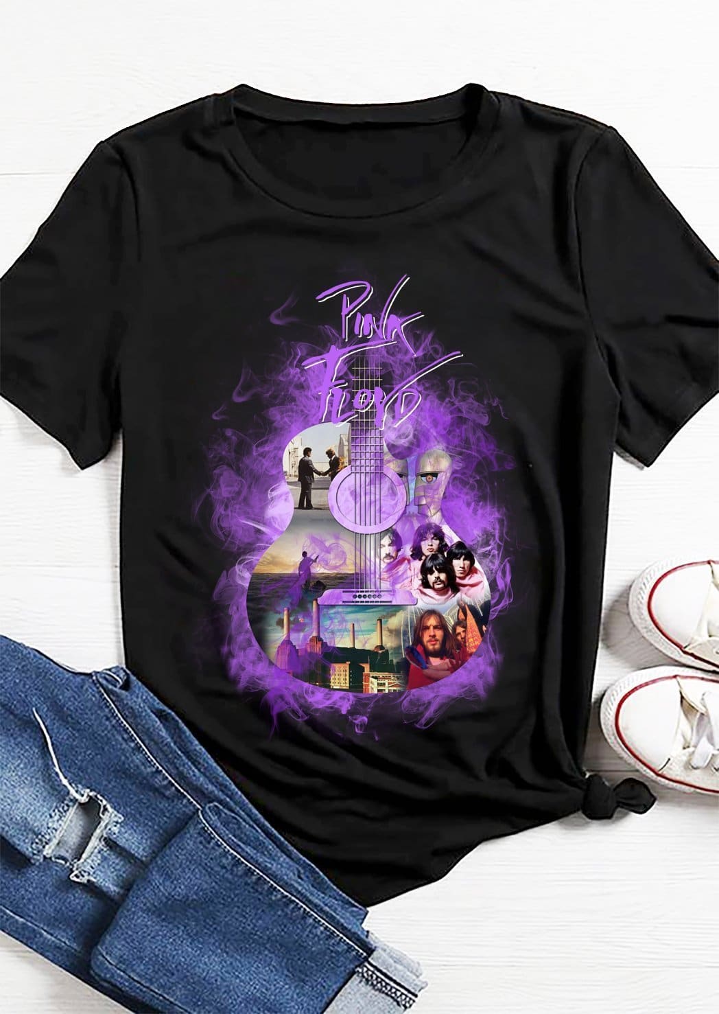 Pink Floyd Guitar Art 2 Shirt Gift for Men Women Fans Gift for Men Women Fans Pink Floyd Guitar Art 2 Shirt Gift for Men Women Fans Gift for Men Women Fans