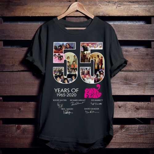 55 years of Pink Floyd Shirt Gift for Men Women Fans Gift for Men Women Fans