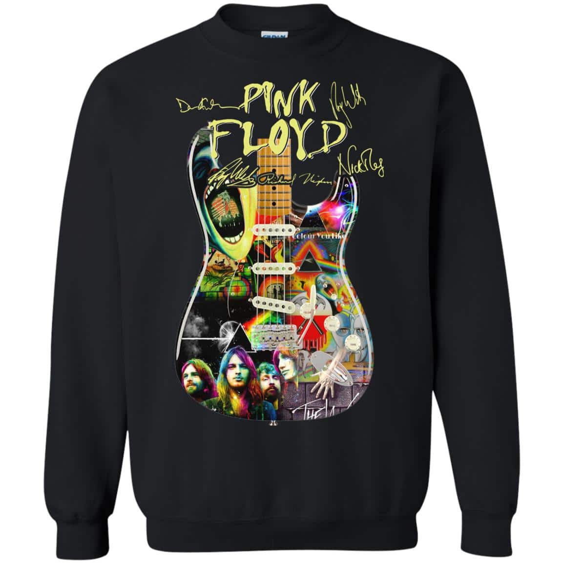 Pink Floyd Guitar Art Sign Shirt Gift for Men Women Fans Gift for Men Women Fans Pink Floyd Guitar Art Sign Shirt Gift for Men Women Fans Gift for Men Women Fans