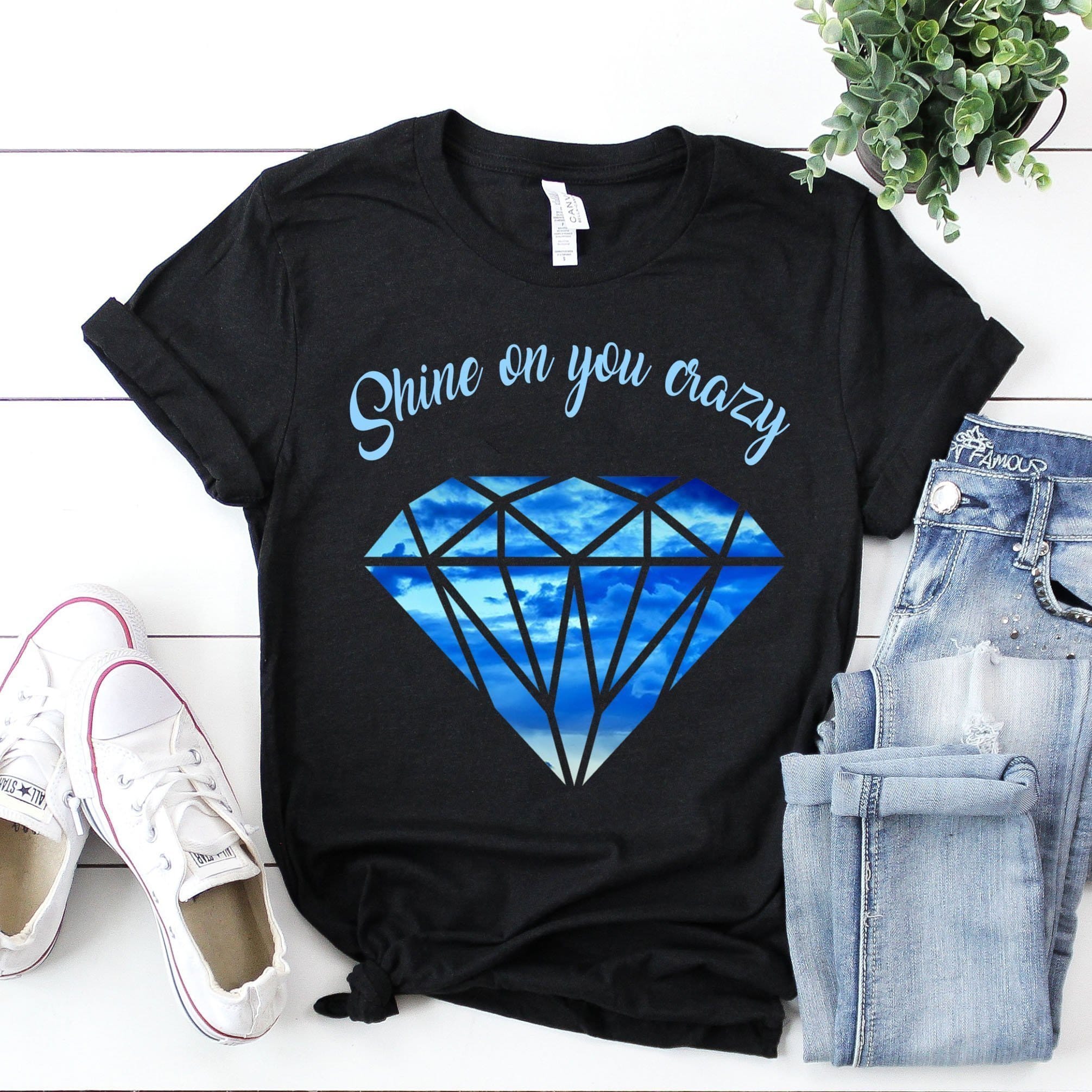 Shine on you crazy Pink Floyd Shirt Gift for Men Women Fans Gift for Men Women Fans