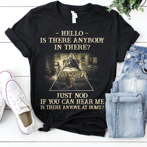Hello is there anybody in there Pink Floyd Shirt Gift for Men Women Fans Gift for Men Women Fans