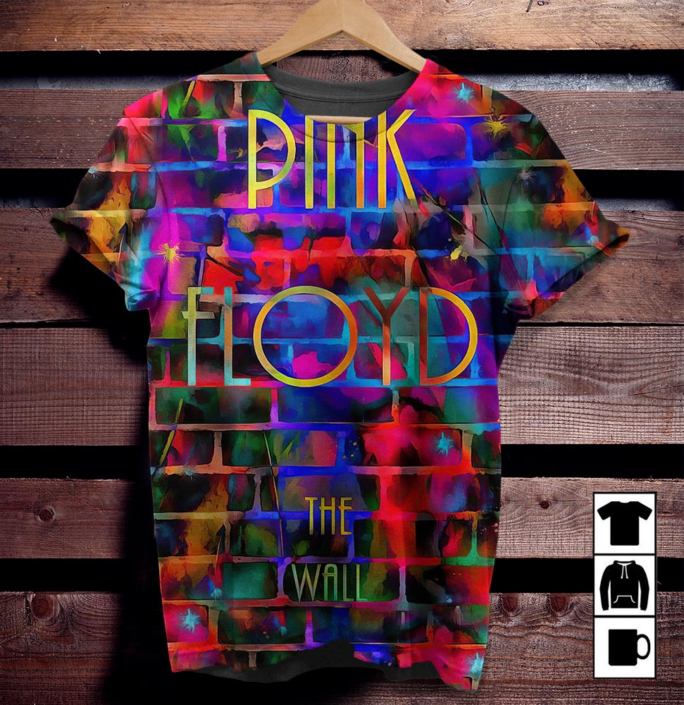 Pink Floyd The Wall Water Painting Shirt Gift for Men Women Fans Gift for Men Women Fans Pink Floyd The Wall Water Painting Shirt Gift for Men Women Fans Gift for Men Women Fans