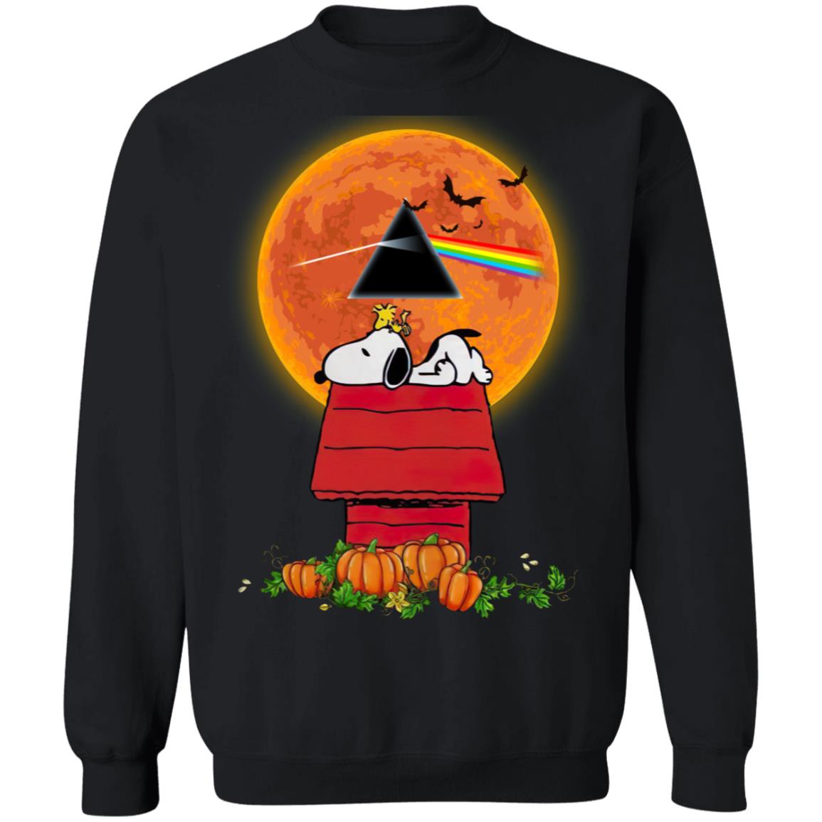 Christmas Snoopy Sleeping x Dark Side Of The Moon Pink Floyd Shirt Gift for Men Women Fans Gift for Men Women Fans