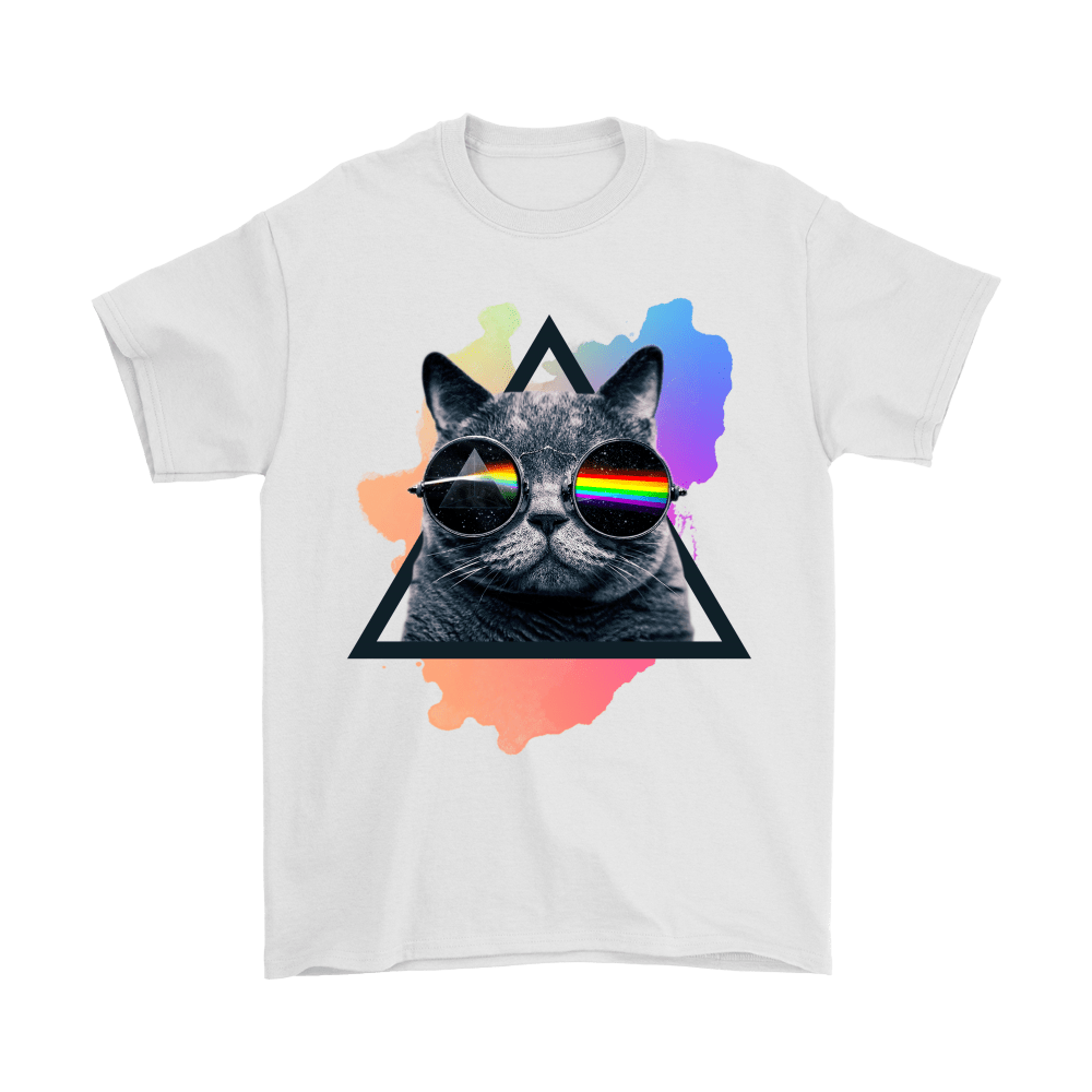Lucifer Sam Meow Watching Pink Floyd Shirt Gift for Men Women Fans Gift for Men Women Fans
