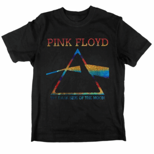 The Dark Side Of The Moon Rainbow Foil Pink Floyd Shirt Gift for Men Women Fans Gift for Men Women Fans