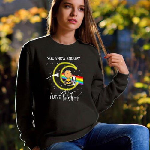 You Know Snoopy I Love Pink Floyd Dark Side Of The Moon Peanuts Shirt Gift for Men Women Fans Gift for Men Women Fans