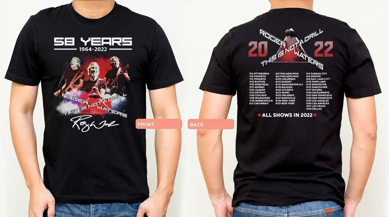 58 Years Roger Waters Tour Custom Year Pink Floyd Shirt Gift for Men Women Fans Gift for Men Women Fans 58 Years Roger Waters Tour Custom Year Pink Floyd Shirt Gift for Men Women Fans Gift for Men Women Fans