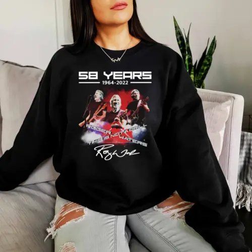 58 Years Roger Waters Tour Custom Year Pink Floyd Shirt Gift for Men Women Fans Gift for Men Women Fans
