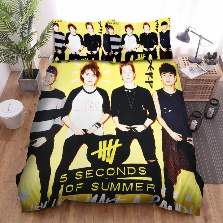 5 Seconds Of Summer 3 Bedding Set Decor Gift For Men Women Decor Gift For Men Women G95