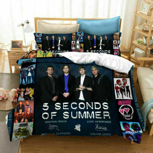 5 Seconds Of Summer Bedding Set Decor Gift For Men Women Decor Gift For Men Women G95
