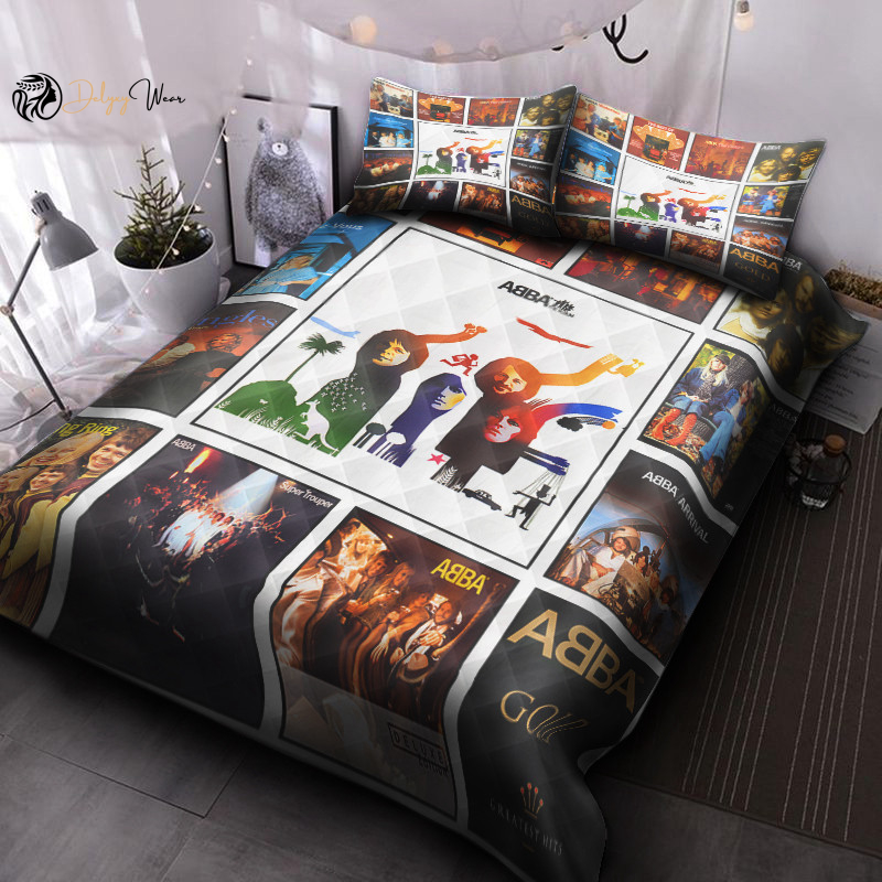 ABBA Band Lover Bedding Set Decor Gift For Men Women Decor Gift For Men Women G95