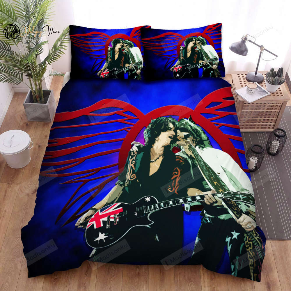 Aerosmith Bedding Set Decor Gift For Men Women Decor Gift For Men Women G95