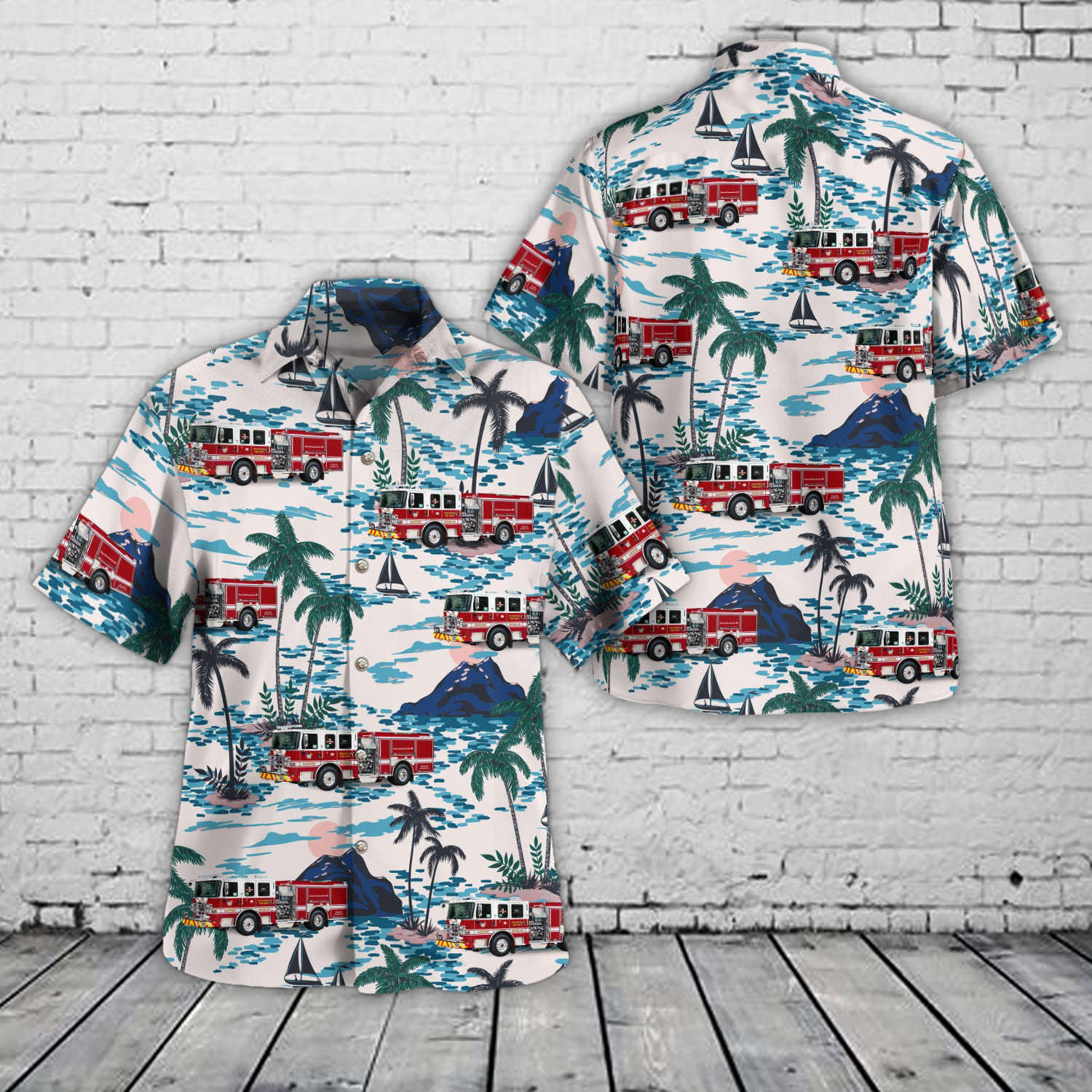 Annapolis, Maryland, Eastport Volunteer Fire Company Hawaiian Shirt Gift for Men Dad Father Gift for Men Dad Father