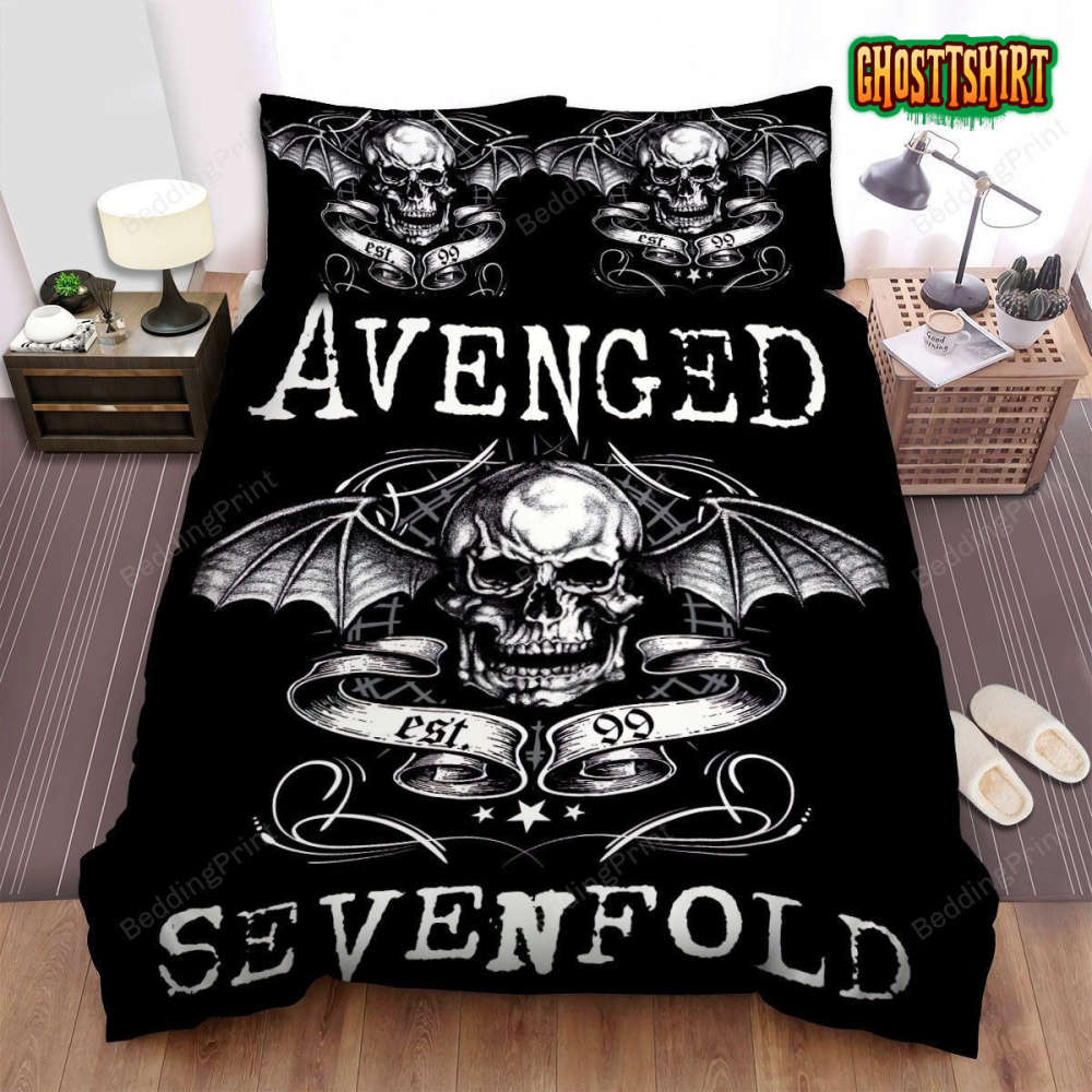 Avenged Sevenfold 1 Quilt Bedding Set Decor Gift For Men Women Decor Gift For Men Women G95