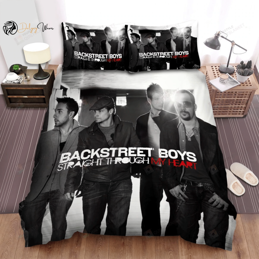 Backstreet Boys 4 Bedding Set Decor Gift For Men Women Decor Gift For Men Women G95