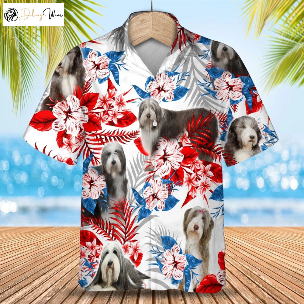 Bearded Collie Hawaiian Shirt Gift for Men Women Fans - Summer Aloha Shirt Gift for Men Women Fans for Men & Women