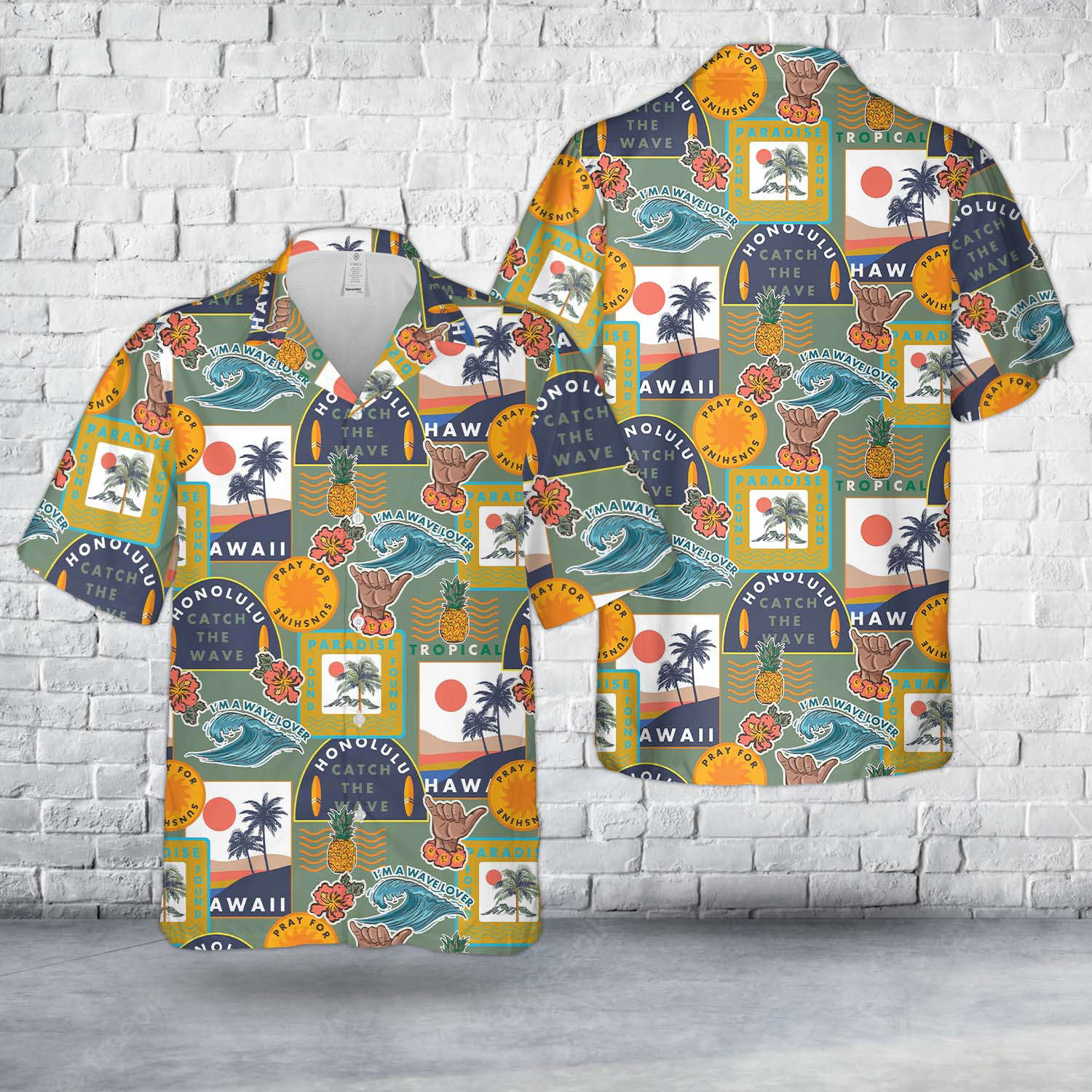 Beautiful Summer Tropical Hawaiian Sign Hawaiian Shirt Gift for Men Dad Father Gift for Men Dad Father