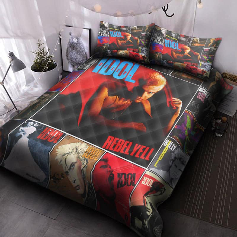 Billy Idol 1 Bedding Set Decor Gift For Men Women Decor Gift For Men Women G95