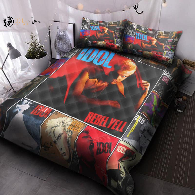 Billy Idol 1 Bedding Set Decor Gift For Men Women Decor Gift For Men Women G95