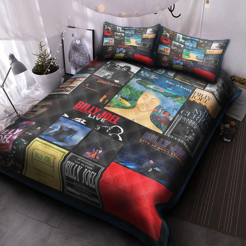 Billy Joel Quilt Bedding Set Decor Gift For Men Women Decor Gift For Men Women CH