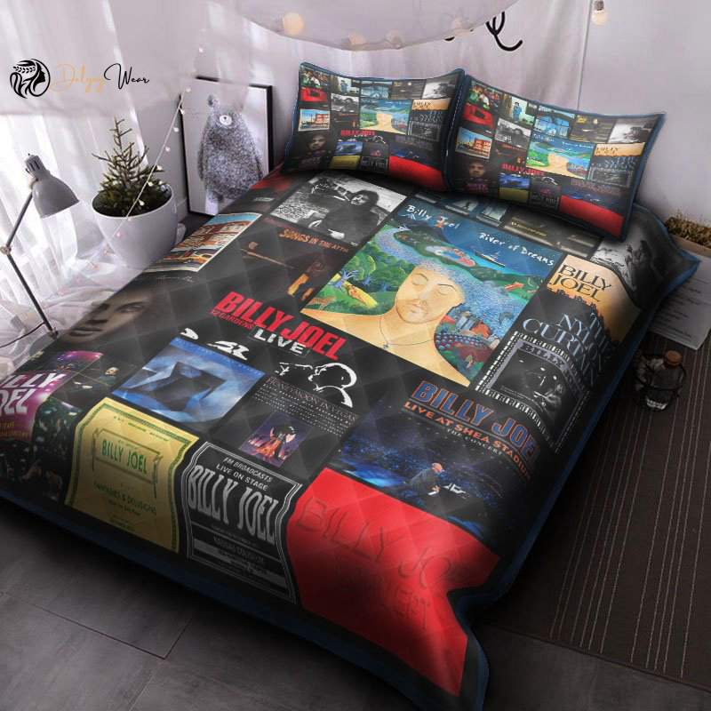 Billy Joel Quilt Bedding Set Decor Gift For Men Women Decor Gift For Men Women CH