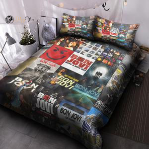 Bon Jovi Bedding Set Decor Gift For Men Women Decor Gift For Men Women G95