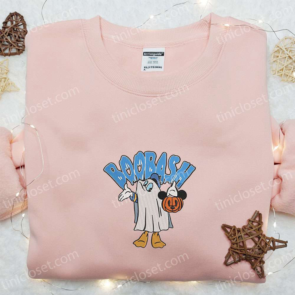 Spooky Boobash Duck Ghost Pumpkin Hoodie: Cool Embroidered Sweatshirt & Amazing Halloween T-shirt Spooky Boobash Duck Ghost Pumpkin Hoodie: Cool Embroidered Sweatshirt & Amazing Halloween T-shirt