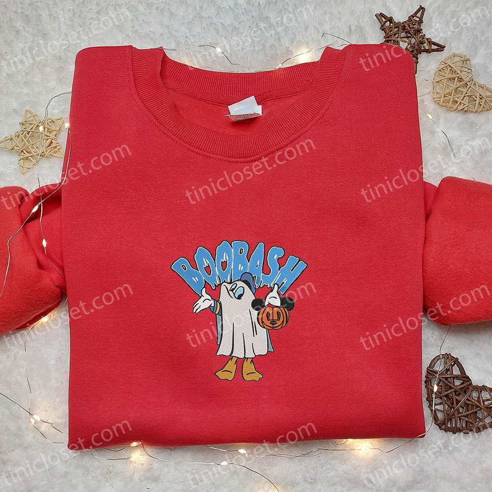 Spooky Boobash Duck Ghost Pumpkin Hoodie: Cool Embroidered Sweatshirt & Amazing Halloween T-shirt Spooky Boobash Duck Ghost Pumpkin Hoodie: Cool Embroidered Sweatshirt & Amazing Halloween T-shirt