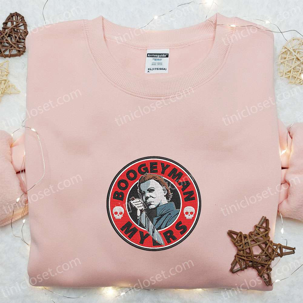 Boogeyman Myers Rise: Horror Movie Embroidered Shirt Best Halloween Gift – Limited Edition! Boogeyman Myers Rise: Horror Movie Embroidered Shirt Best Halloween Gift – Limited Edition!