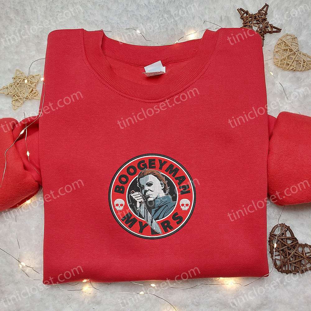 Boogeyman Myers Rise: Horror Movie Embroidered Shirt Best Halloween Gift – Limited Edition! Boogeyman Myers Rise: Horror Movie Embroidered Shirt Best Halloween Gift – Limited Edition!