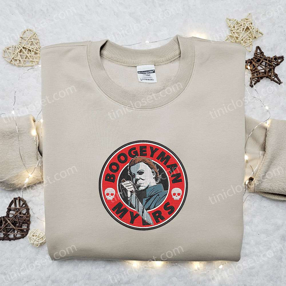 Boogeyman Myers Rise: Horror Movie Embroidered Shirt Best Halloween Gift – Limited Edition! Boogeyman Myers Rise: Horror Movie Embroidered Shirt Best Halloween Gift – Limited Edition!