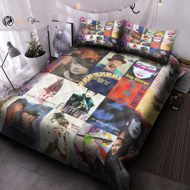 Boy George Bedding Set Decor Gift For Men Women Decor Gift For Men Women G95