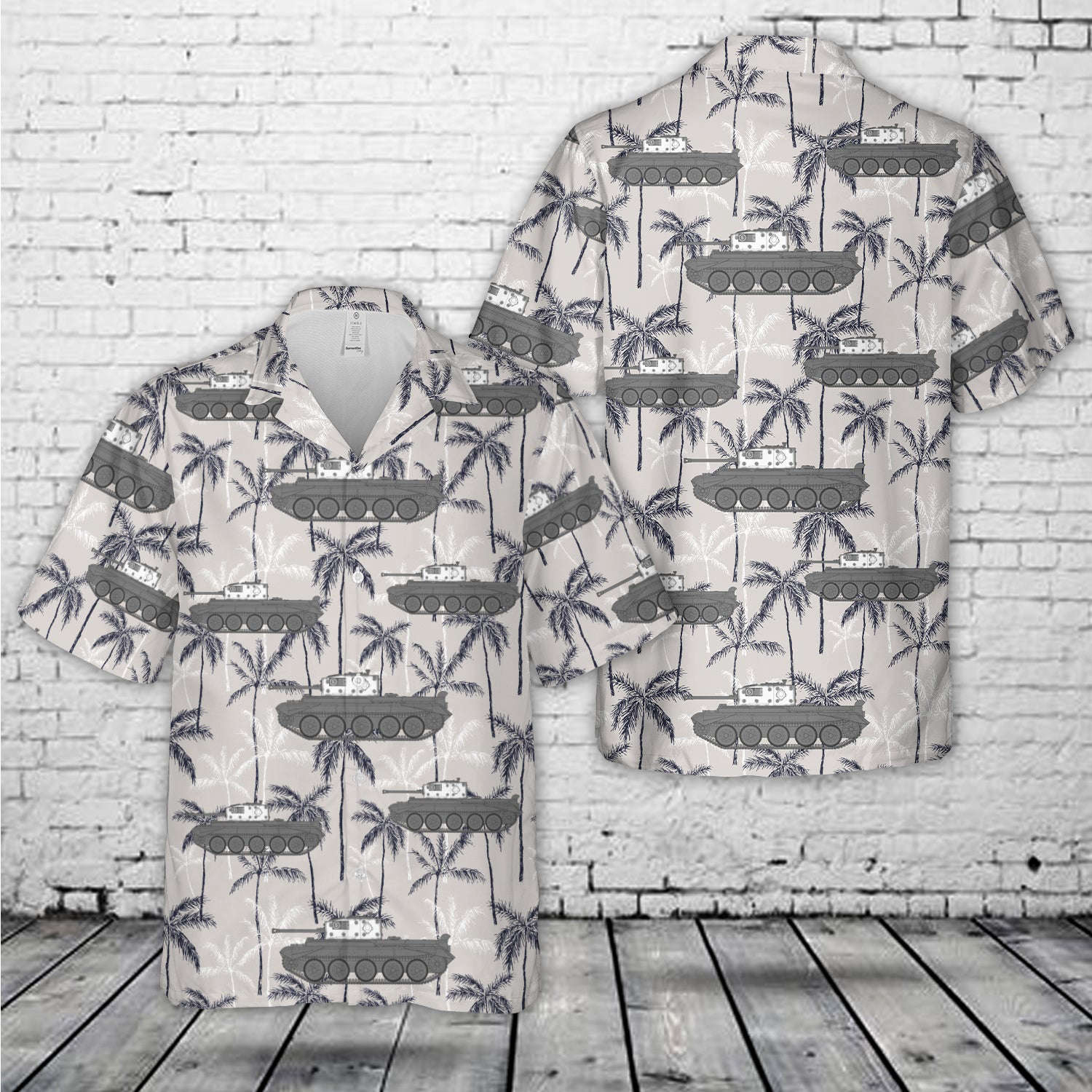 British Army Cromwell Mk.IV 1st Royal Tank Regiment, 7th Armoured Division Hawaiian Shirt Gift for Men Dad Father Gift for Men Dad Father