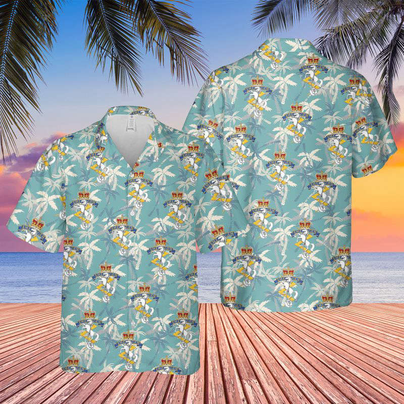 Canadian Army, Corps of Royal Canadian Electrical and Mechanical Engineers (RCEME) Hawaiian Shirt Gift for Men Dad Father Gift for Men Dad Father