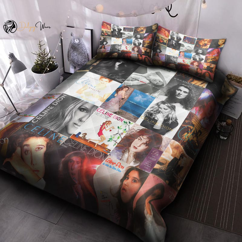 Celine Dion Bedding Set Decor Gift For Men Women Decor Gift For Men Women G95