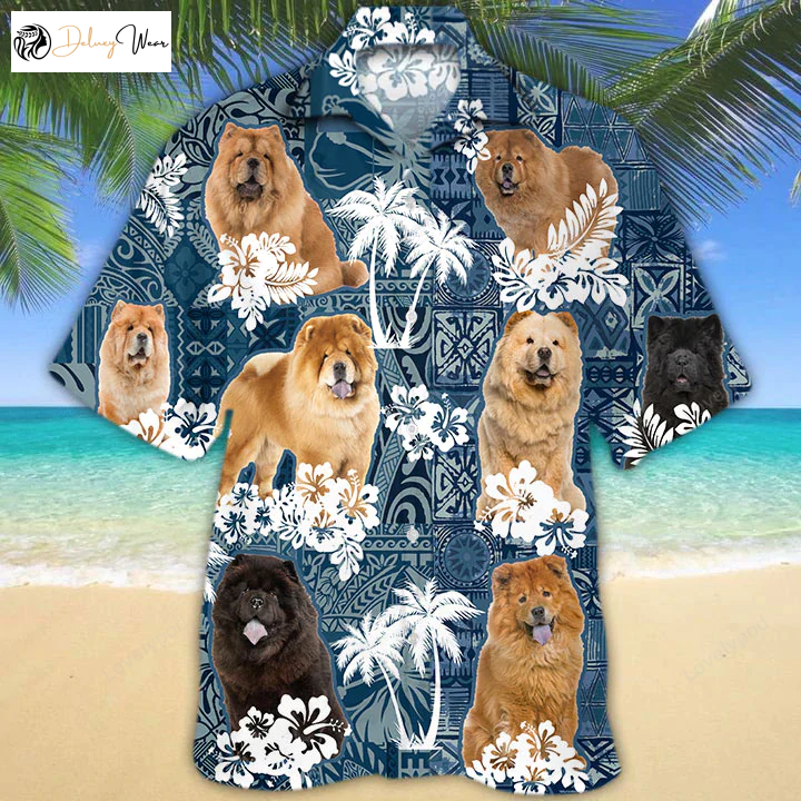 Chow Chow Hawaiian Shirt Gift for Men Women Fans: Stylish and Fun Pet-Inspired Apparel for Dog Lovers