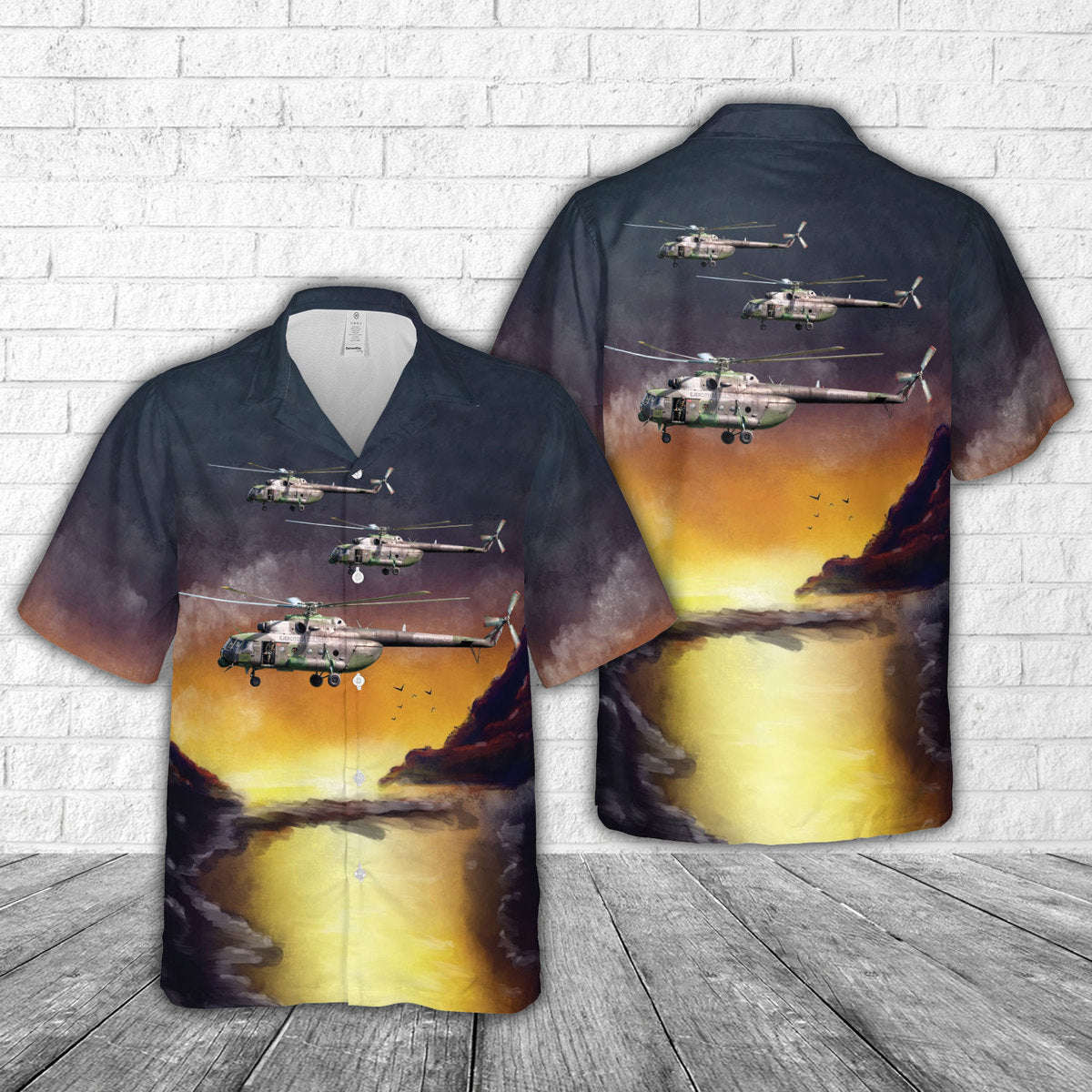 Colombia Army Mil Mi-17-1V Hawaiian Shirt Gift for Men Dad Father Gift for Men Dad Father