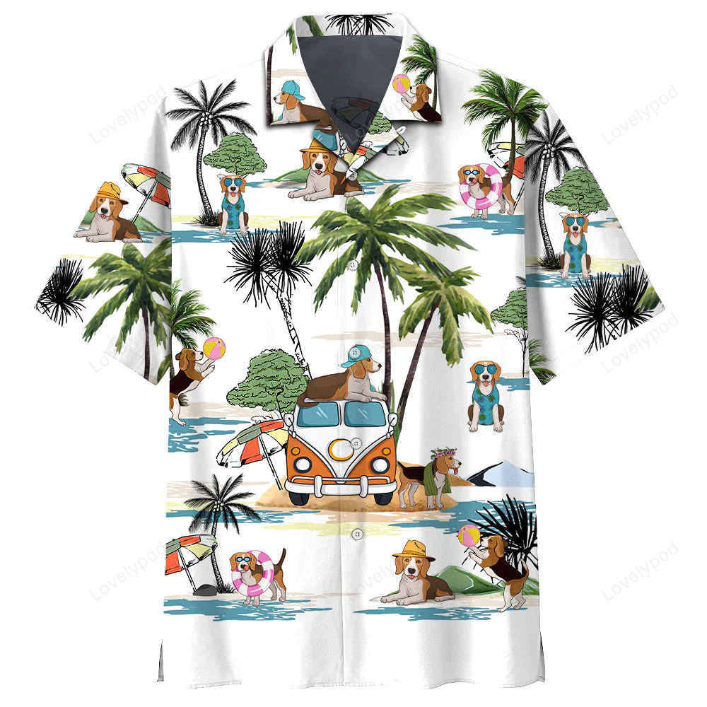 Corgi Hawaiian Shirt: Perfect Gift for Dog Lovers Stylish Dog Hawaiian Shirt