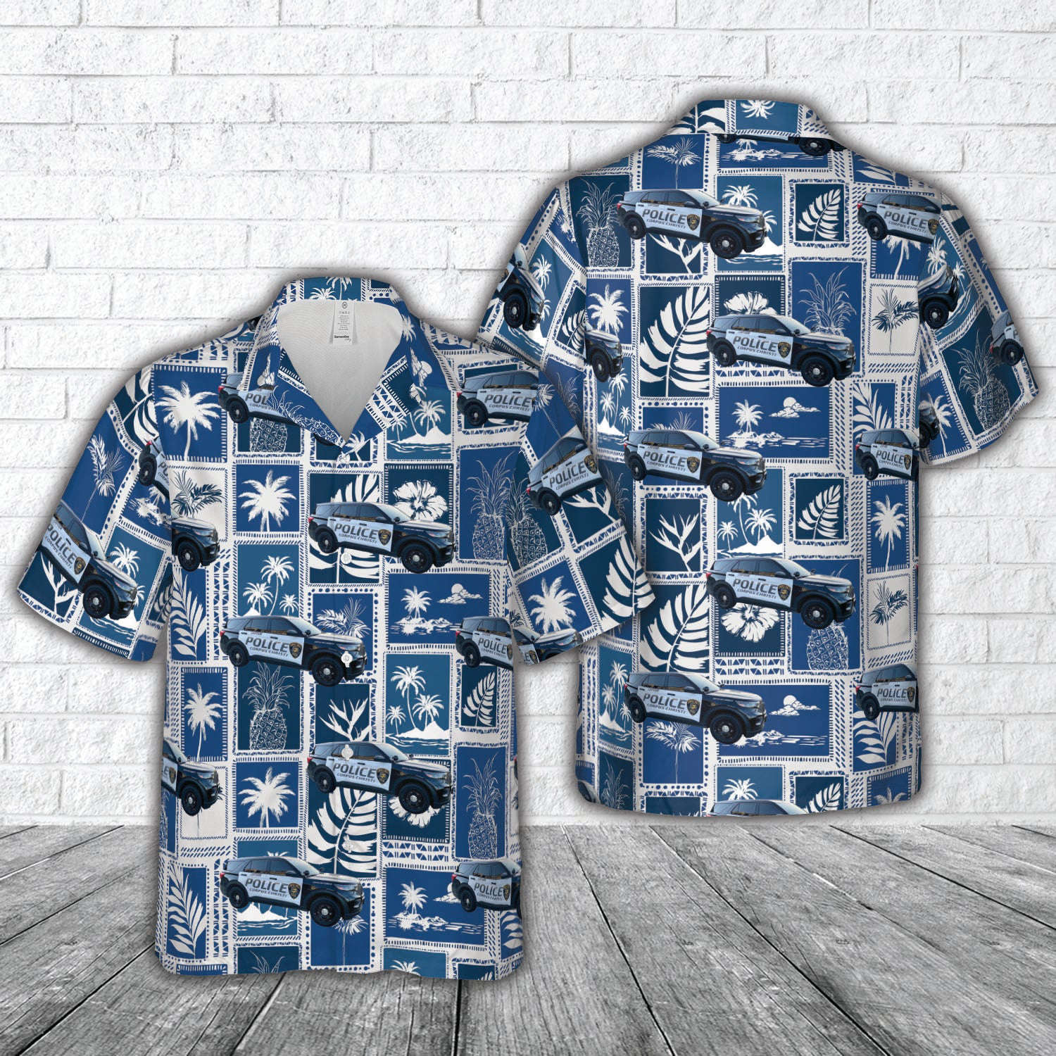 Corpus Christi Police Department, Corpus Christi, Texas Hawaiian Shirt Gift for Men Dad Father Gift for Men Dad Father