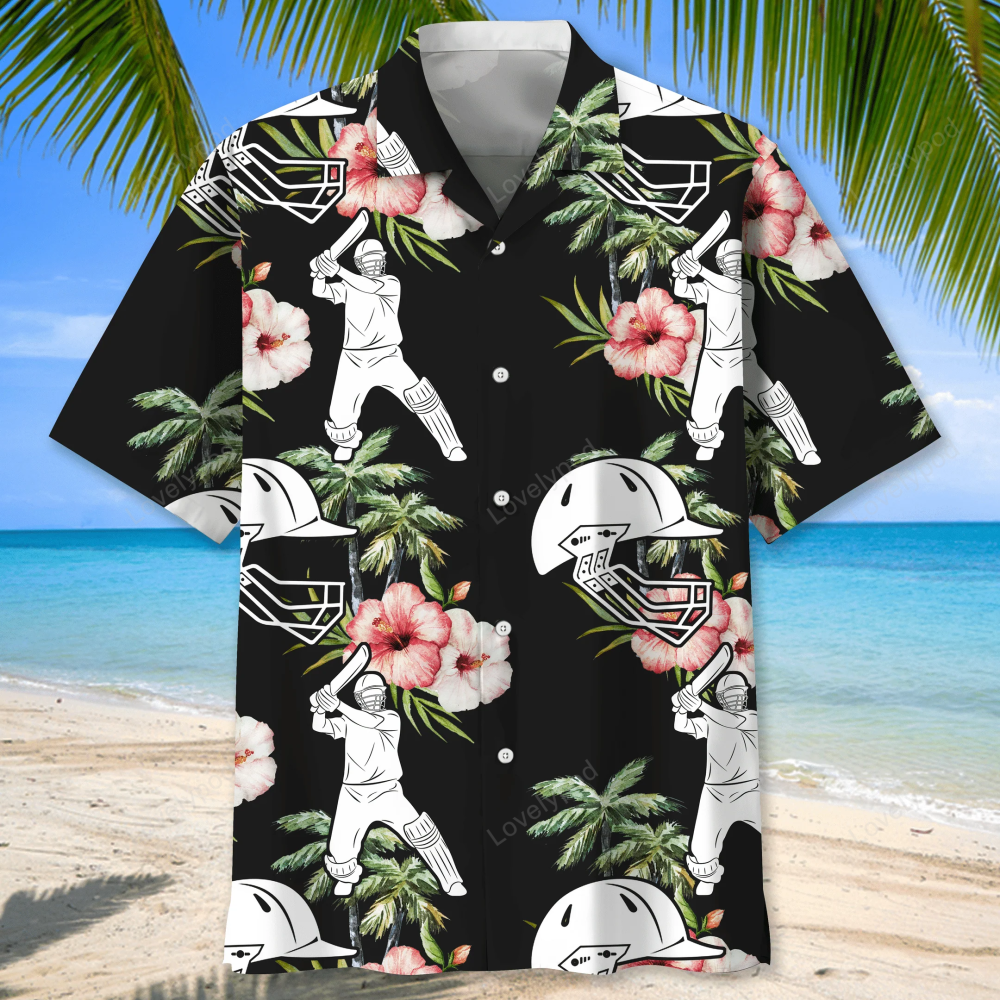 Cricket Hawaiian Shirt Gift for Men Women Fans: Stylish Unisex Gift for Cricket Lovers
