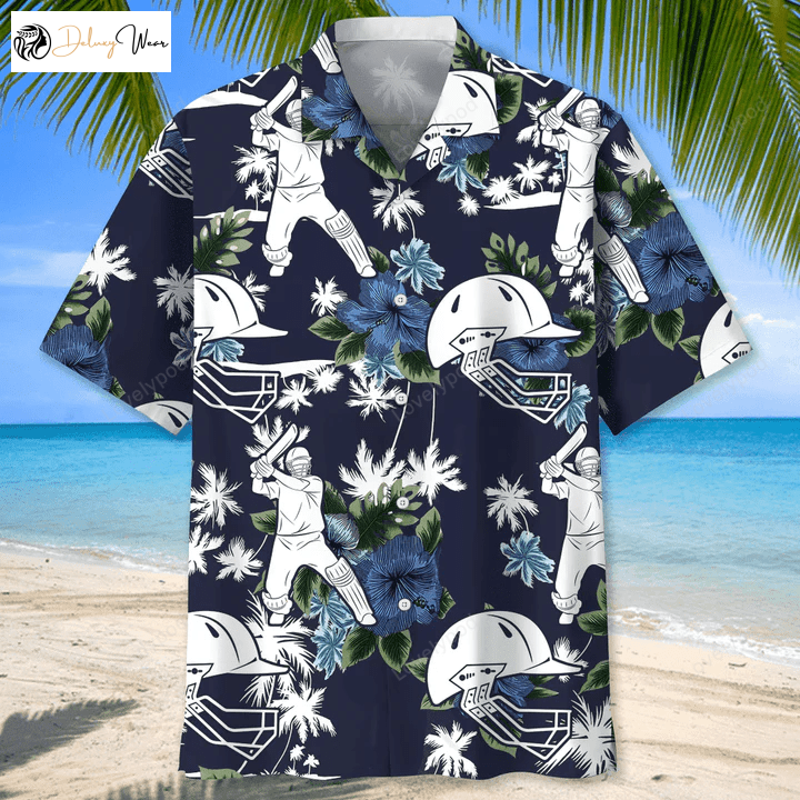 Cricket Hawaiian Shirt Gift for Men Women Fans: Stylish Unisex Gift for Cricket Lovers