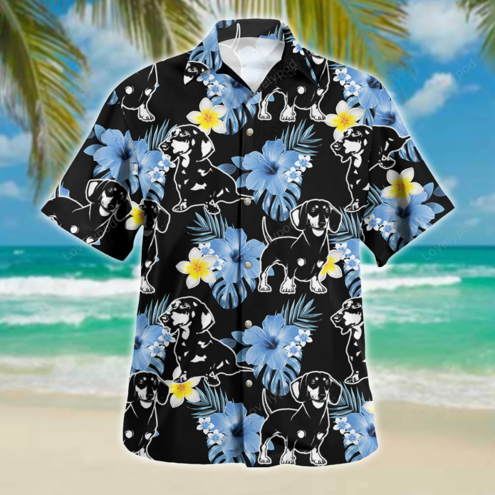 Dachshund Dog Hawaiian Shirt Gift for Men Women Fans – Perfect Gift for Dog Lovers!