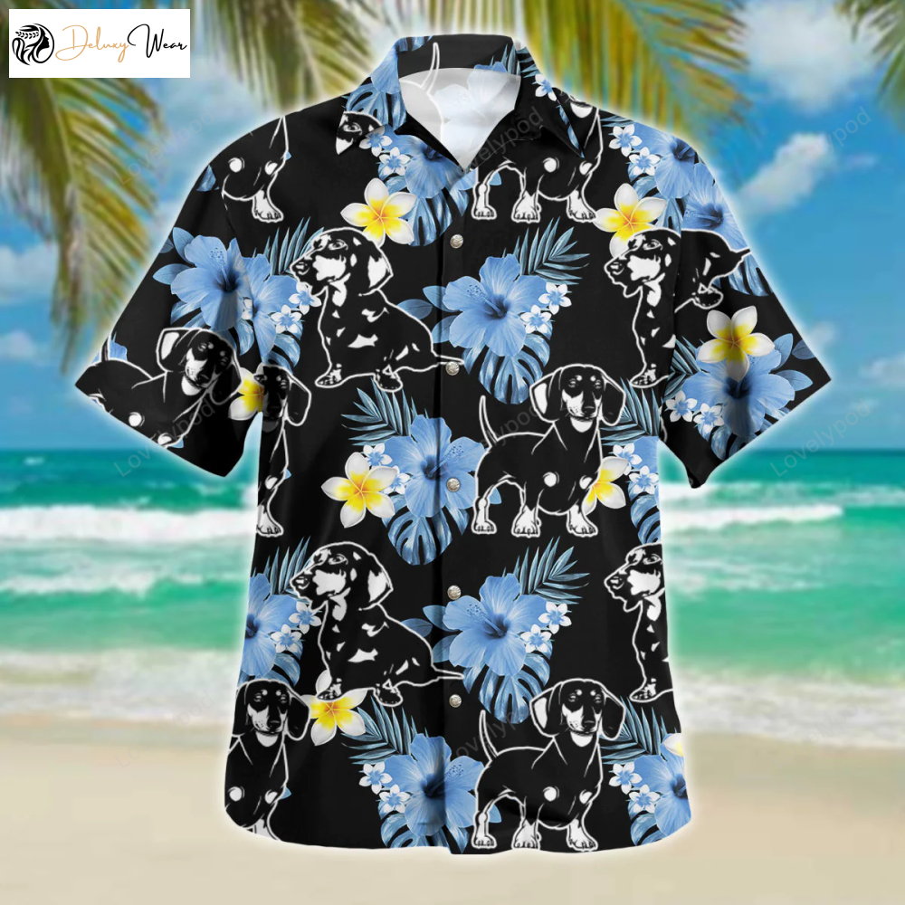 Dachshund Dog Hawaiian Shirt Gift for Men Women Fans – Perfect Gift for Dog Lovers!