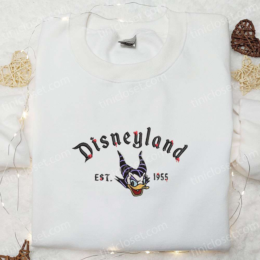 Daisy Duck Maleficent Evil Est 1955 Sweatshirt – Perfect Halloween Disney Hoodie