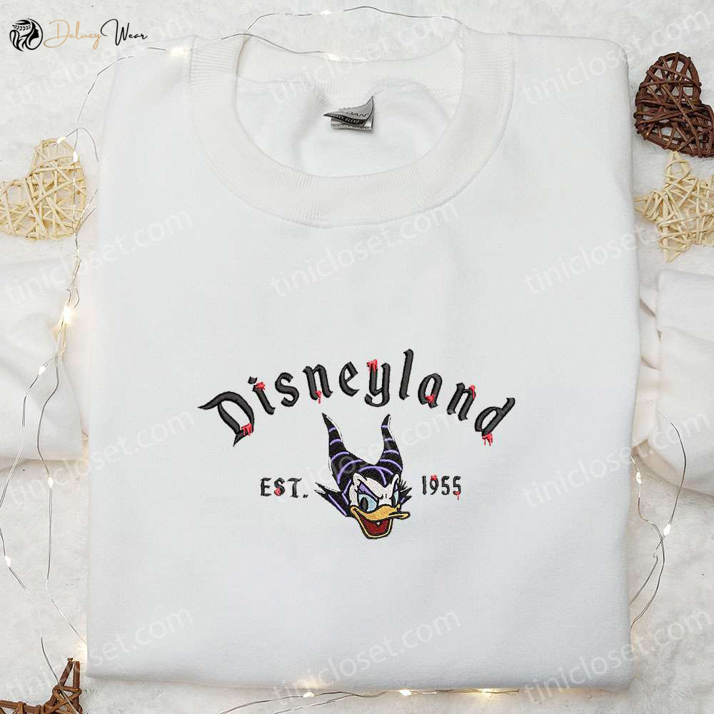 Daisy Duck Maleficent Evil Est 1955 Sweatshirt – Perfect Halloween Disney Hoodie