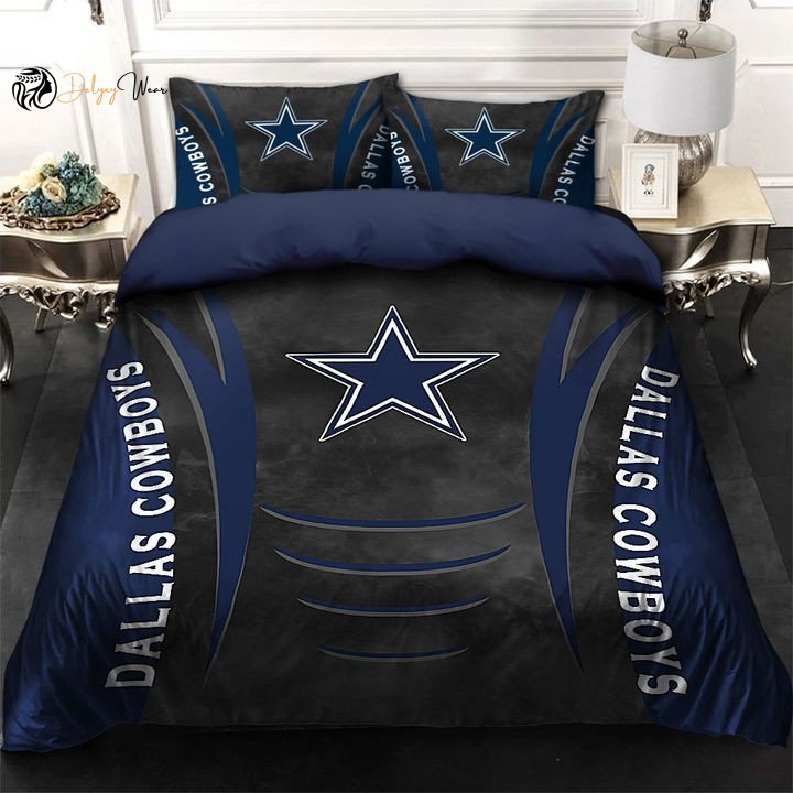 Dallas Cowboys Quilt Bedding Set Decor Gift For Men Women Decor Gift For Men Women G95