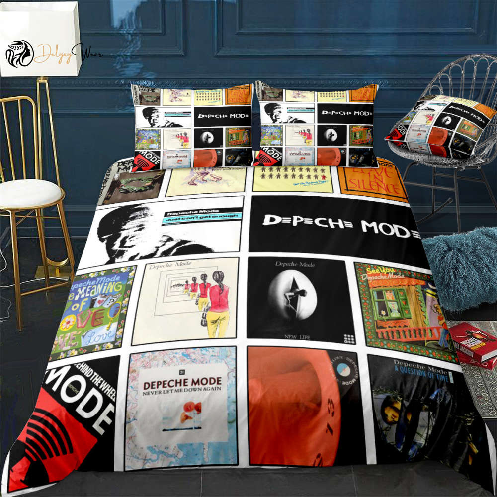 Depeche Mode 3 Bedding Set Decor Gift For Men Women Decor Gift For Men Women G95