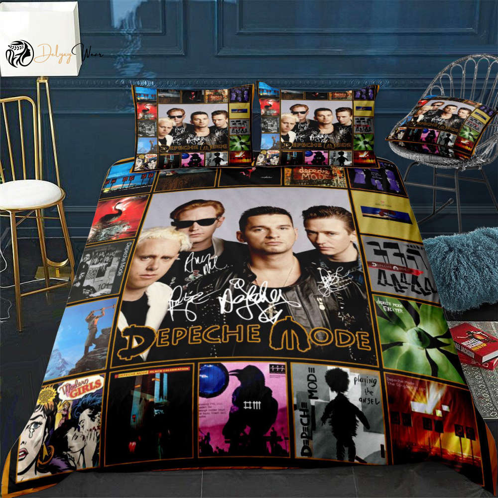 Depeche Mode 5 Bedding Set Decor Gift For Men Women Decor Gift For Men Women G95