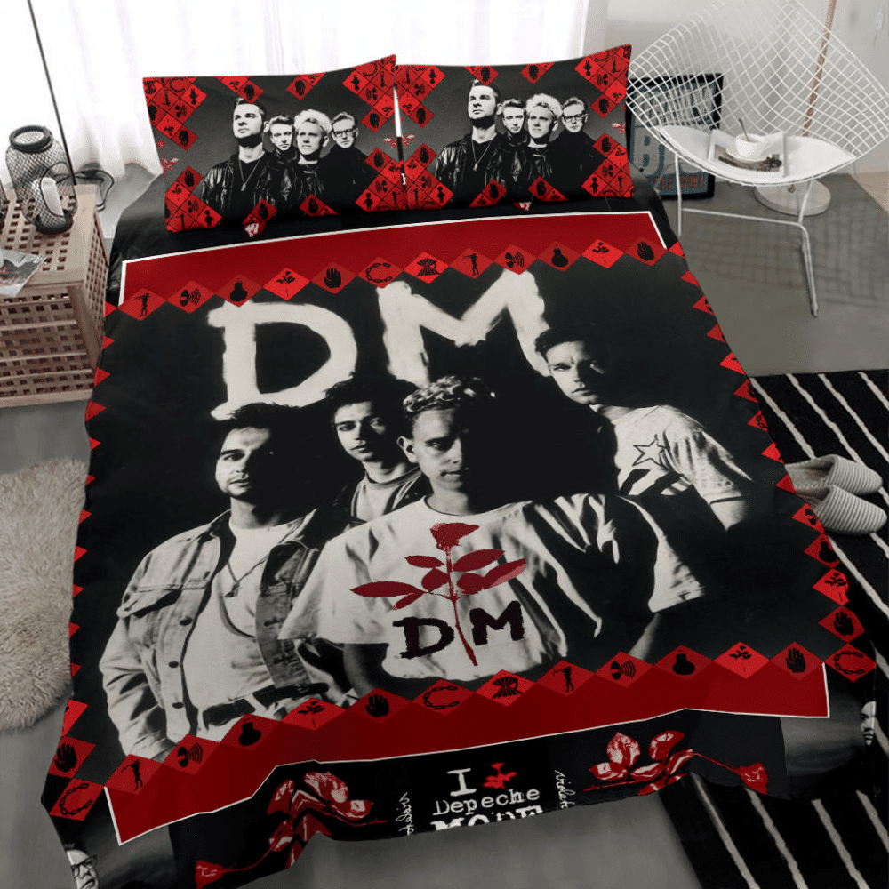 Depeche Mode Bedding Set Decor Gift For Men Women Decor Gift For Men Women CH